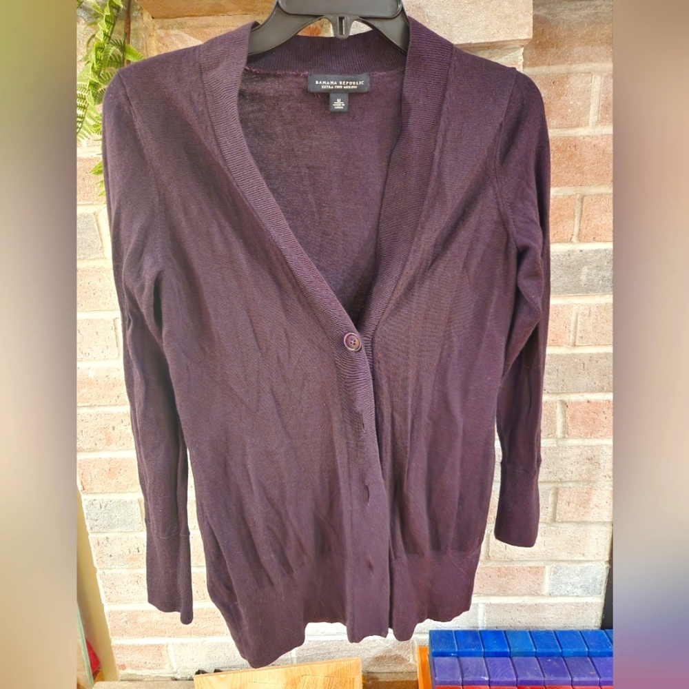 Banana Republic merino wool cardigan